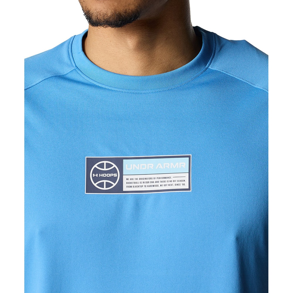 アンダーアーマー（UNDER ARMOUR）（メンズ）バスケットボールウェア テック ロゴ ショートスリーブ Tシャツ 6001281 452