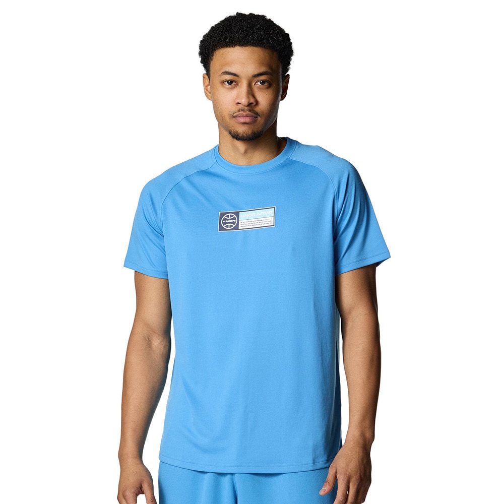 アンダーアーマー（UNDER ARMOUR）（メンズ）バスケットボールウェア テック ロゴ ショートスリーブ Tシャツ 6001281 452