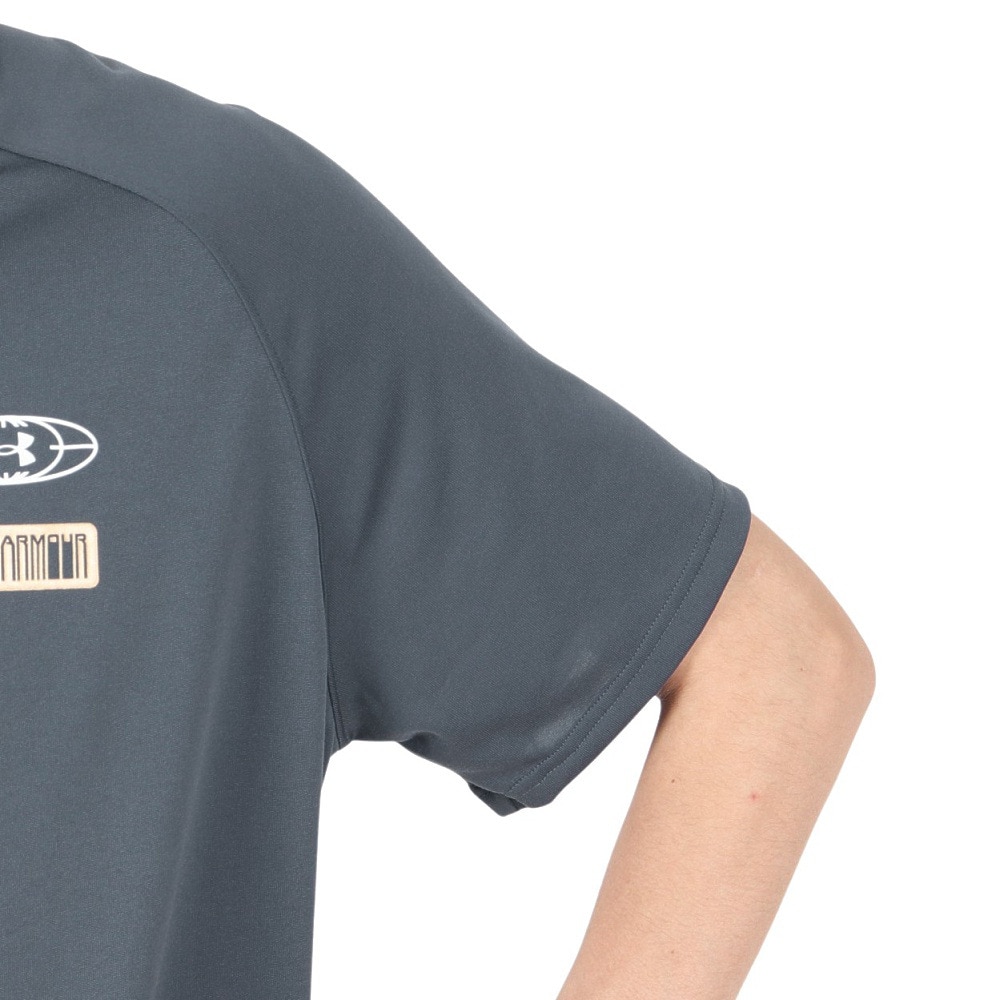 アンダーアーマー（UNDER ARMOUR）（メンズ）【新商品】 バスケットボールウェア UAテック グラフィック ショートスリーブ Tシャツ 6001282 044