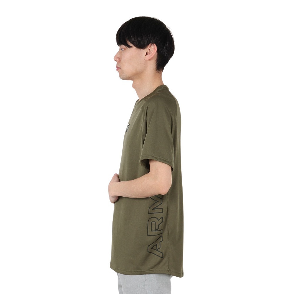 アンダーアーマー（UNDER ARMOUR）（メンズ）【新商品】 バスケットボールウェア UAテック ゾーン プロ ショートスリーブ Tシャツ 6003637 390