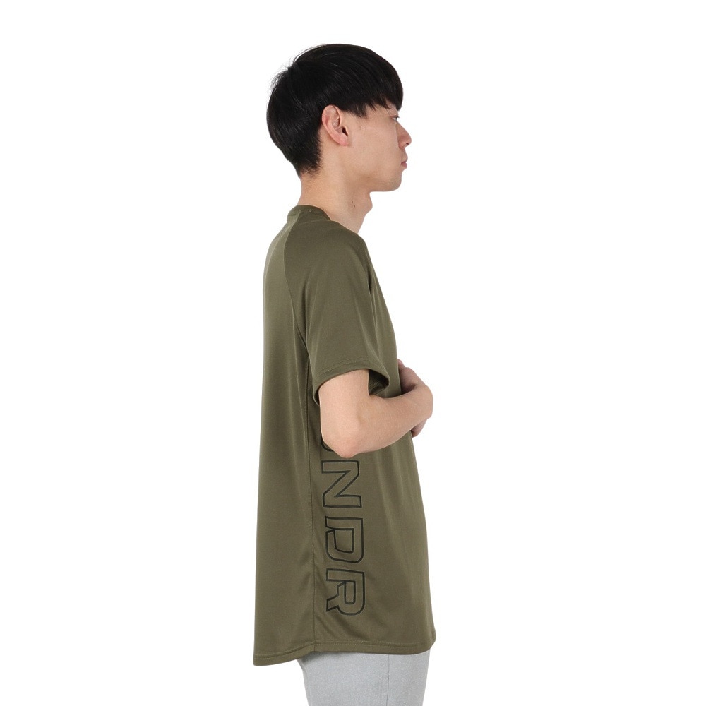アンダーアーマー（UNDER ARMOUR）（メンズ）【新商品】 バスケットボールウェア UAテック ゾーン プロ ショートスリーブ Tシャツ 6003637 390