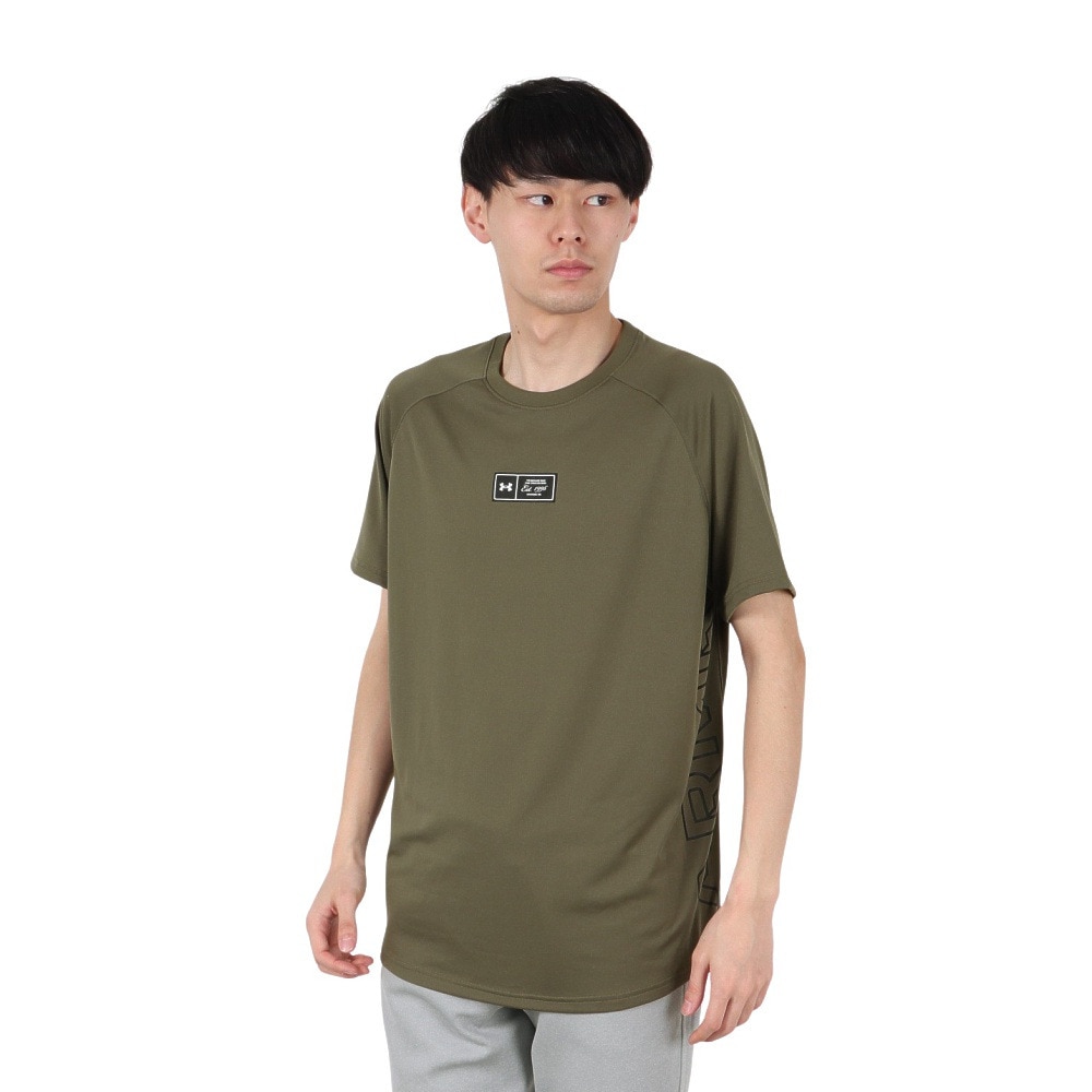 アンダーアーマー（UNDER ARMOUR）（メンズ）【新商品】 バスケットボールウェア UAテック ゾーン プロ ショートスリーブ Tシャツ 6003637 390