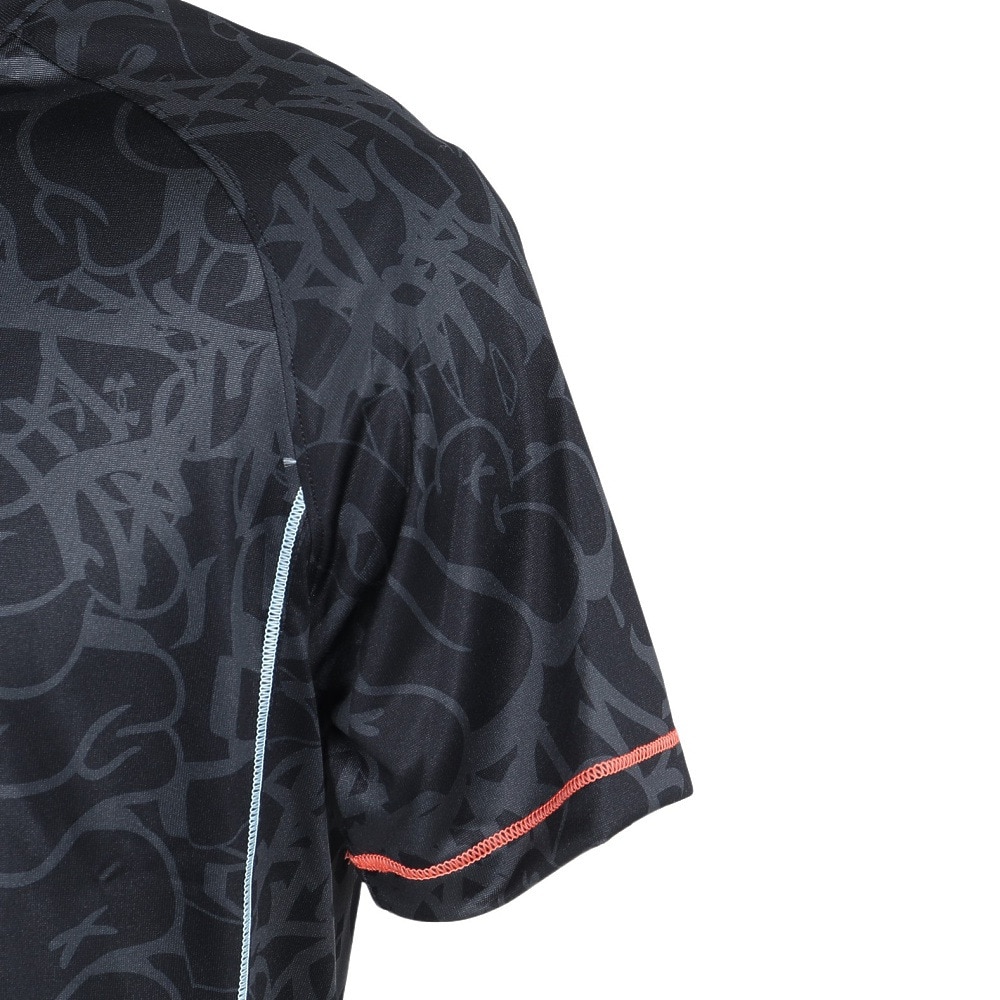 アンダーアーマー（UNDER ARMOUR）（メンズ）バスケットボールウェア UAテック ゾーン プロ プリント ショートスリーブ Tシャツ 6003638 001