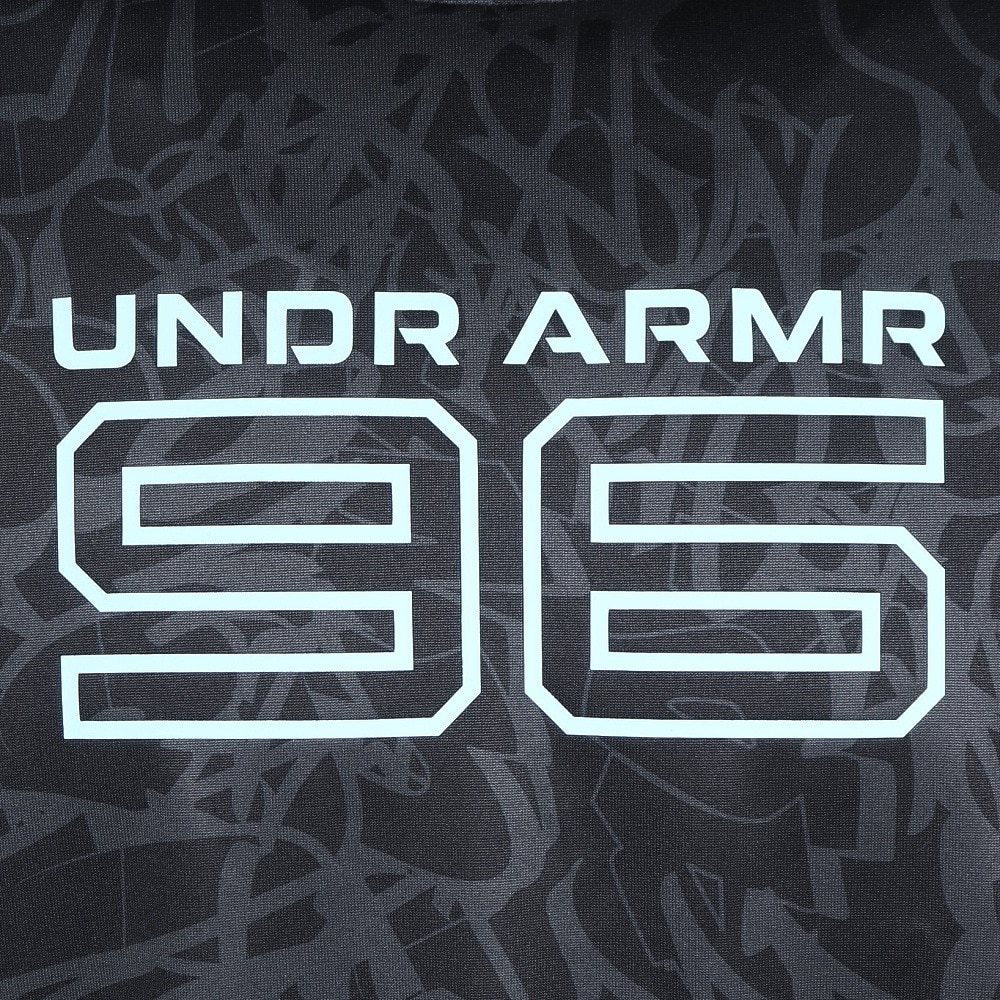 アンダーアーマー（UNDER ARMOUR）（メンズ）バスケットボールウェア UAテック ゾーン プロ プリント ショートスリーブ Tシャツ 6003638 001
