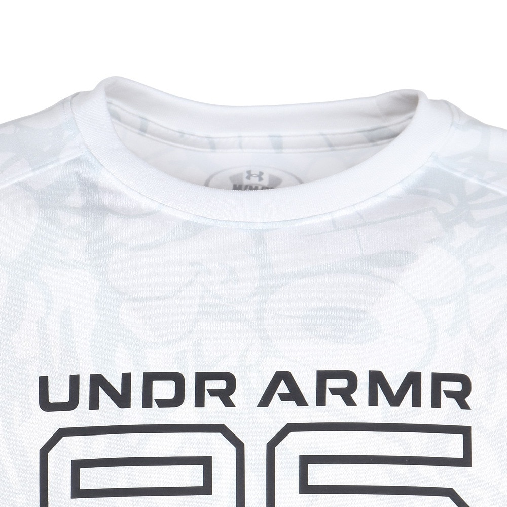 アンダーアーマー（UNDER ARMOUR）（メンズ）バスケットボールウェア UAテック ゾーン プロ プリント ショートスリーブ Tシャツ 6003638 100