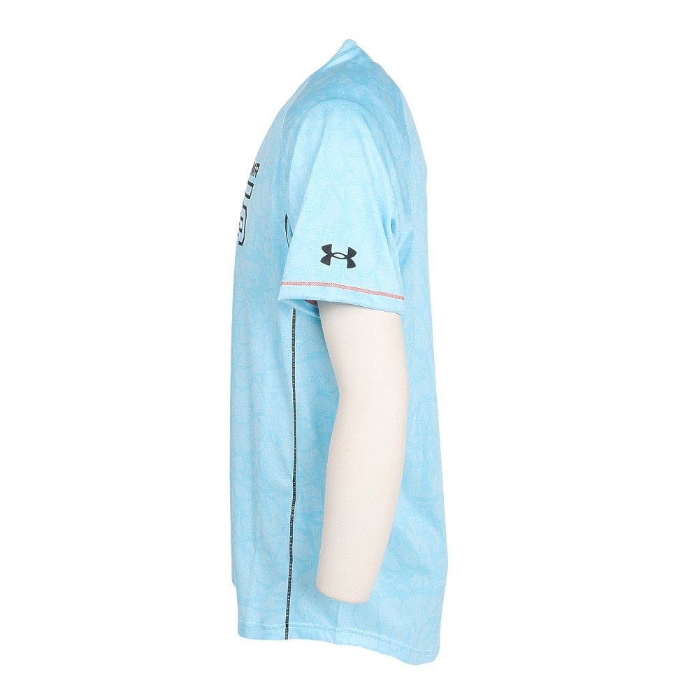アンダーアーマー（UNDER ARMOUR）（メンズ）バスケットボールウェア UAテック ゾーン プロ プリント ショートスリーブ Tシャツ 6003638 494
