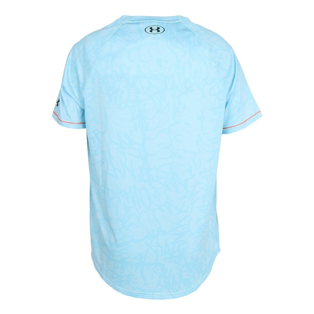 アンダーアーマー（UNDER ARMOUR）（メンズ）バスケットボールウェア UAテック ゾーン プロ プリント ショートスリーブ Tシャツ 6003638 494