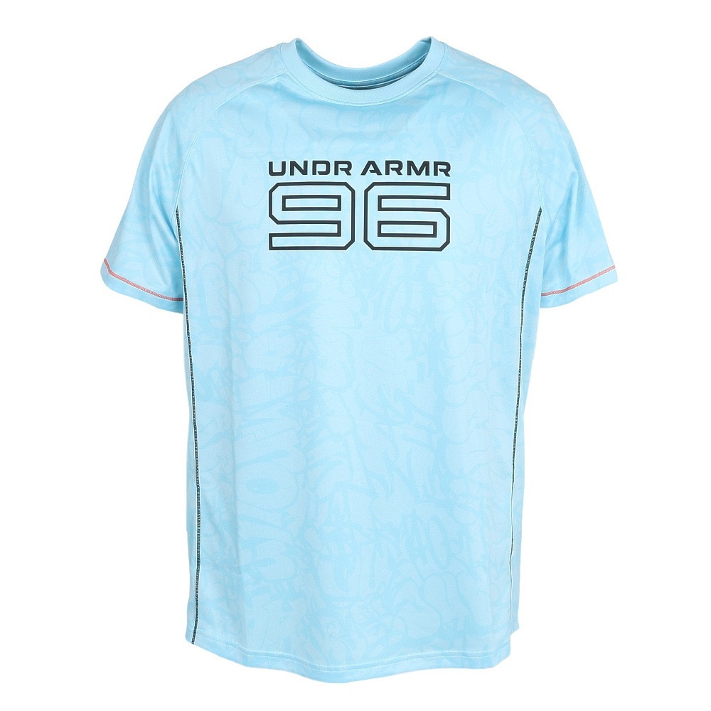 アンダーアーマー（UNDER ARMOUR）（メンズ）バスケットボールウェア UAテック ゾーン プロ プリント ショートスリーブ Tシャツ 6003638 494