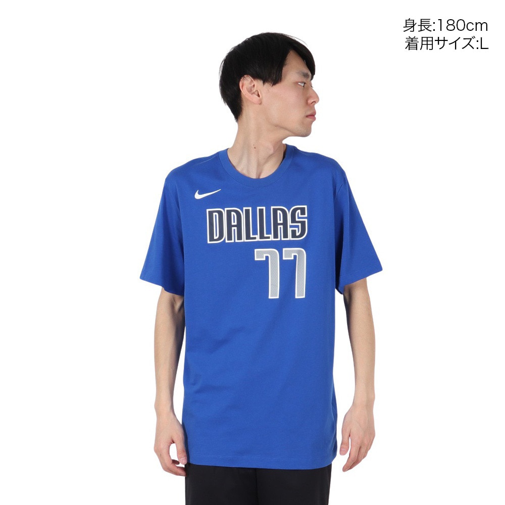 ナイキ（NIKE）（メンズ）バスケットボールウェア NBA ダラス マーベリックス Tシャツ DR6370-486