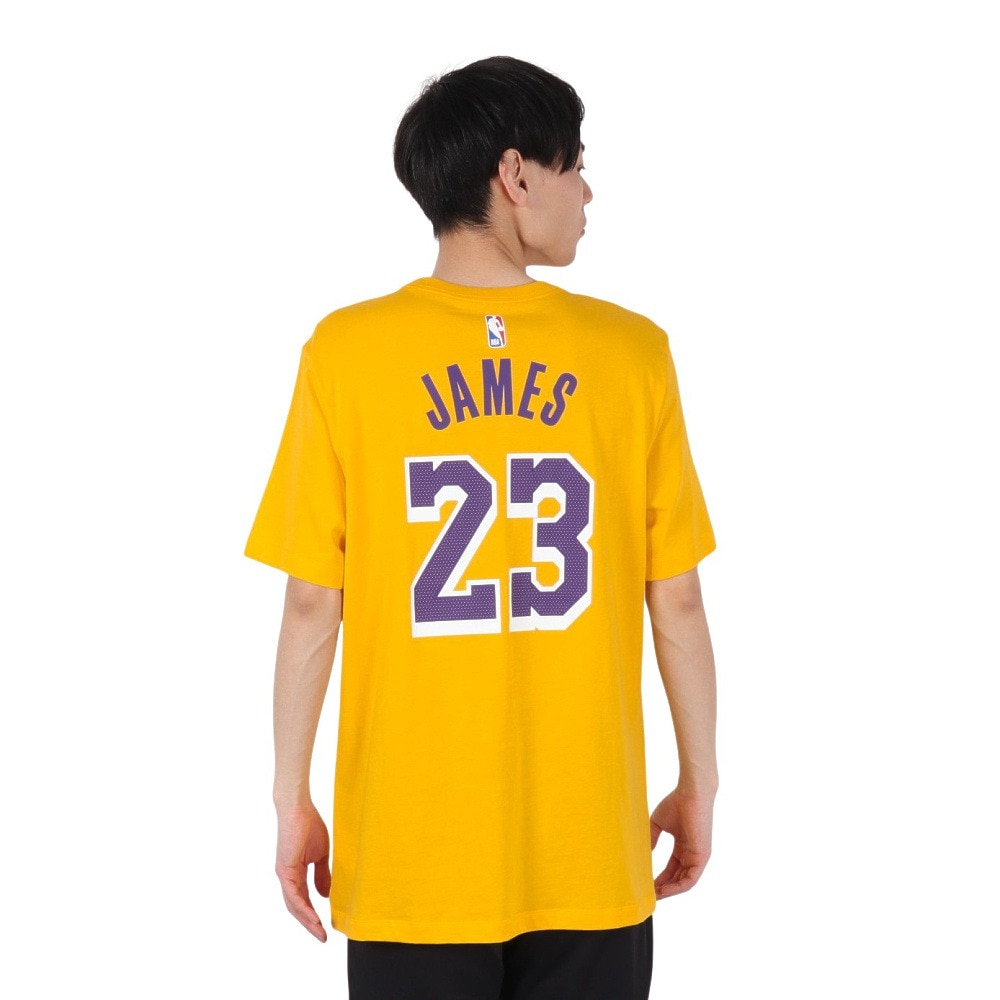 ナイキ（NIKE）（メンズ）バスケットボールウェア NBA ロサンゼルス レイカーズ Tシャツ DR6380-734