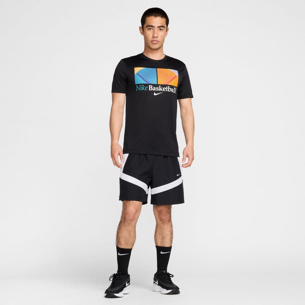 ナイキ（NIKE）（メンズ）バスケットボールウェア ドライフィット 半袖Tシャツ HJ3355-010