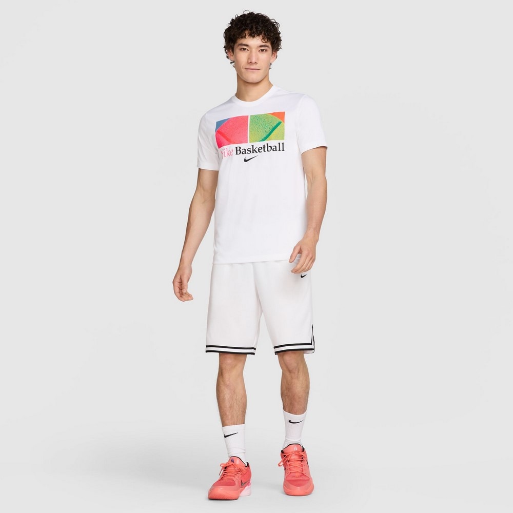 ナイキ（NIKE）（メンズ）バスケットボールウェア ドライフィット 半袖Tシャツ HJ3355-100
