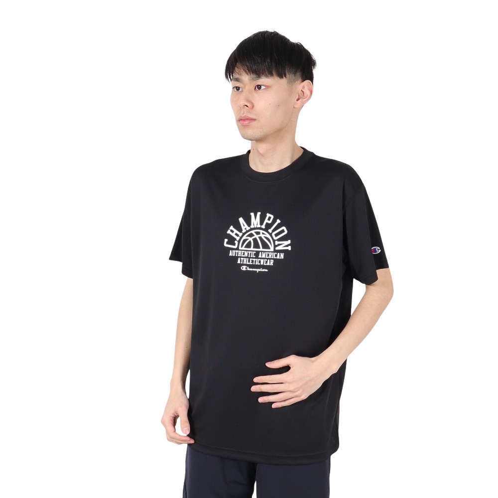 チャンピオン（CHAMPION）（メンズ）【新商品】 バスケットボールウェア 半袖Tシャツ C3-BB318 090
