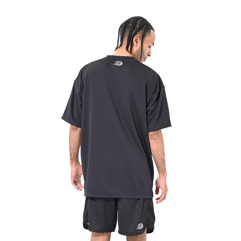 ニューバランス（new balance）（メンズ）【新商品】 バスケットボールウェア グラフィックショートスリーブTシャツ AMT55090BK