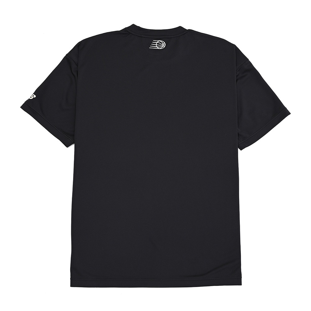ニューバランス（new balance）（メンズ）【新商品】 バスケットボールウェア グラフィックショートスリーブTシャツ AMT55091BK