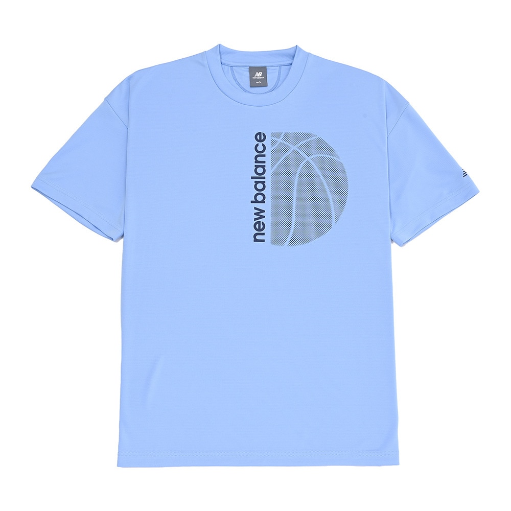 ニューバランス（new balance）（メンズ）【新商品】 バスケットボールウェア グラフィックショートスリーブTシャツ AMT55091ELE