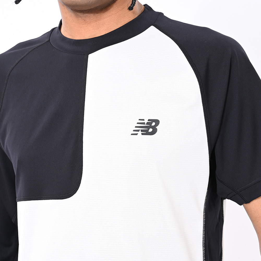ニューバランス（new balance）（メンズ）【新商品】 バスケットボールウェア アシンメトリーニットシャツ AMT55094SST