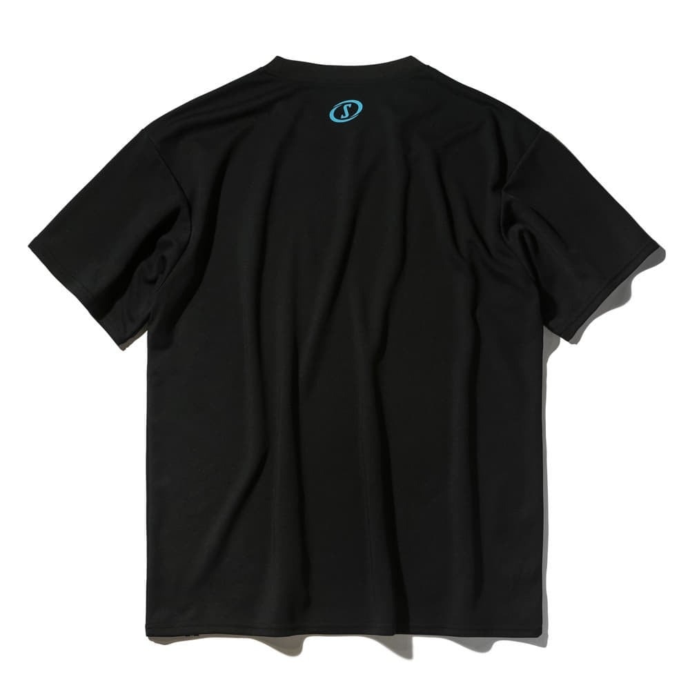 スポルディング（SPALDING）（メンズ）バスケットボールウェア Tシャツ アフリカン バティック ロゴ SMT25002BK