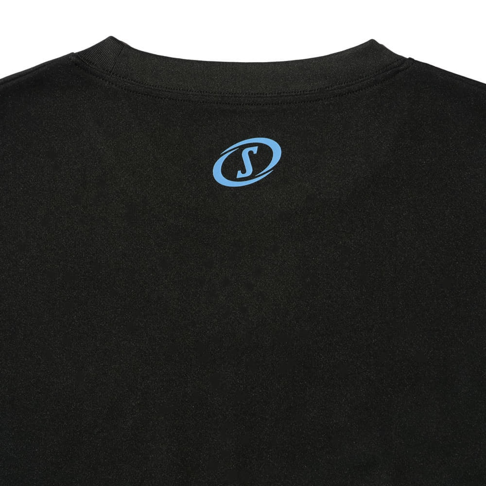 スポルディング（SPALDING）（メンズ）バスケットボールウェア Tシャツ アフリカン バティック ロゴ SMT25002BK