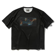 (メンズ)バスケットボールウェア Tシャツ バイオマーブル ロゴ SMT25009BK