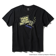 (メンズ)バスケットボールウェア Tシャツ スポンジ・ボブ チーム ビキニボトム SMT25048SBK