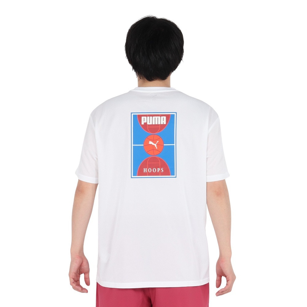 プーマ（PUMA）（メンズ、レディース）【新商品】 バスケットボールウェア BP 半袖 Tシャツ 52776302