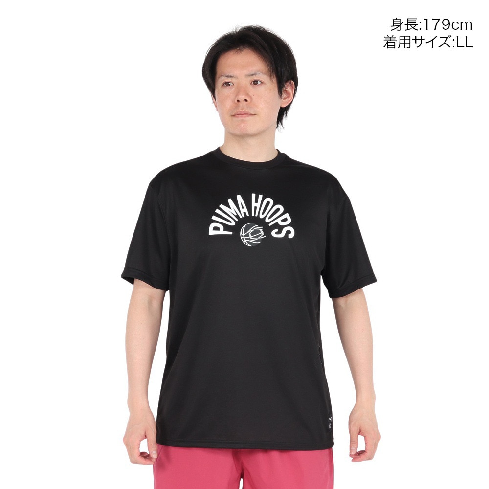 プーマ（PUMA）（メンズ、レディース）【新商品】 バスケットボールウェア グラフィック ボール 半袖Tシャツ 52776401
