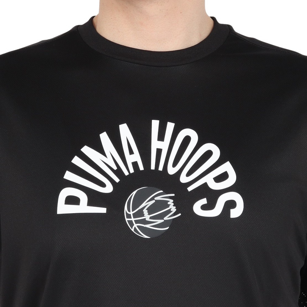 プーマ（PUMA）（メンズ、レディース）【新商品】 バスケットボールウェア グラフィック ボール 半袖Tシャツ 52776401