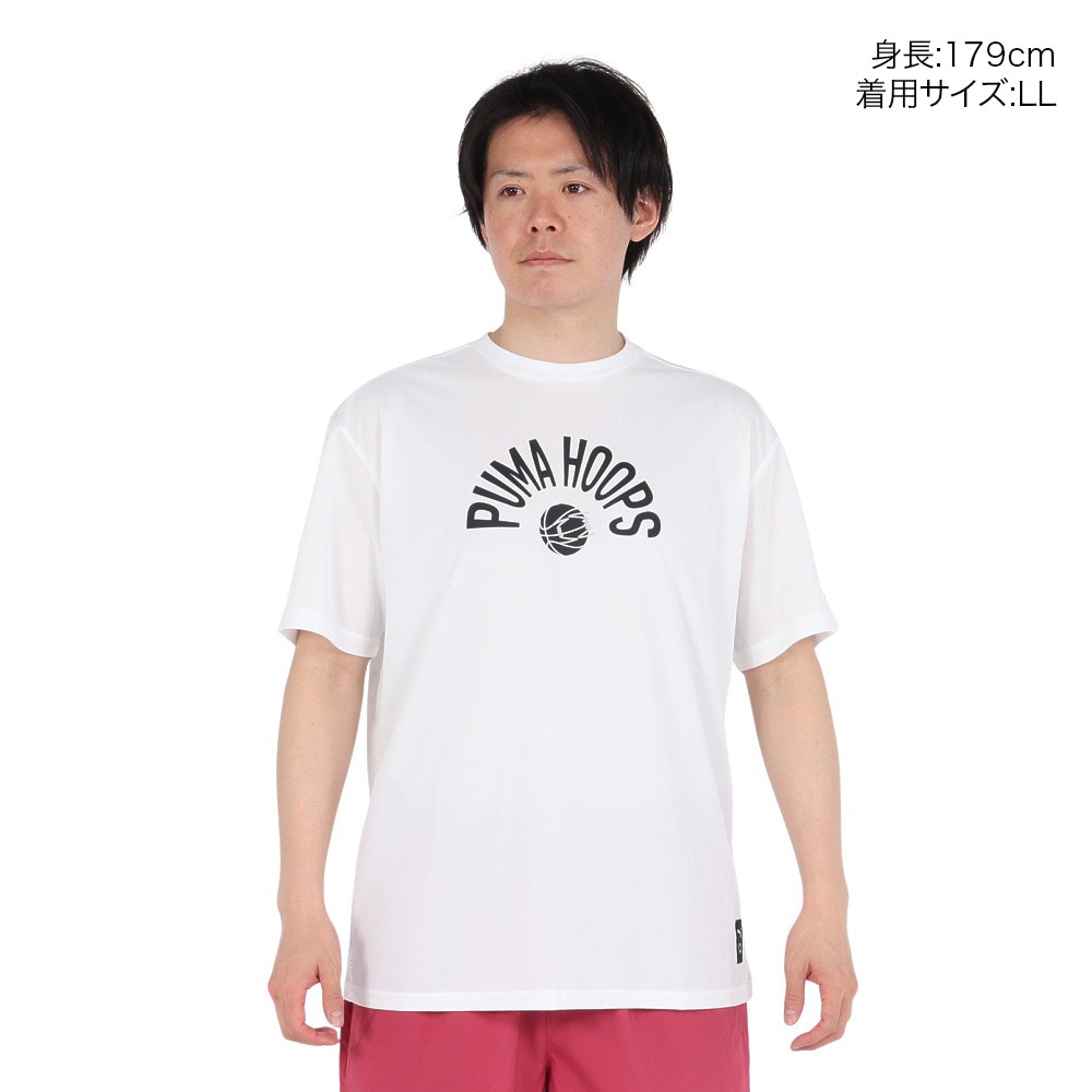 プーマ（PUMA）（メンズ、レディース）【新商品】 バスケットボールウェア グラフィック ボール 半袖Tシャツ 52776402