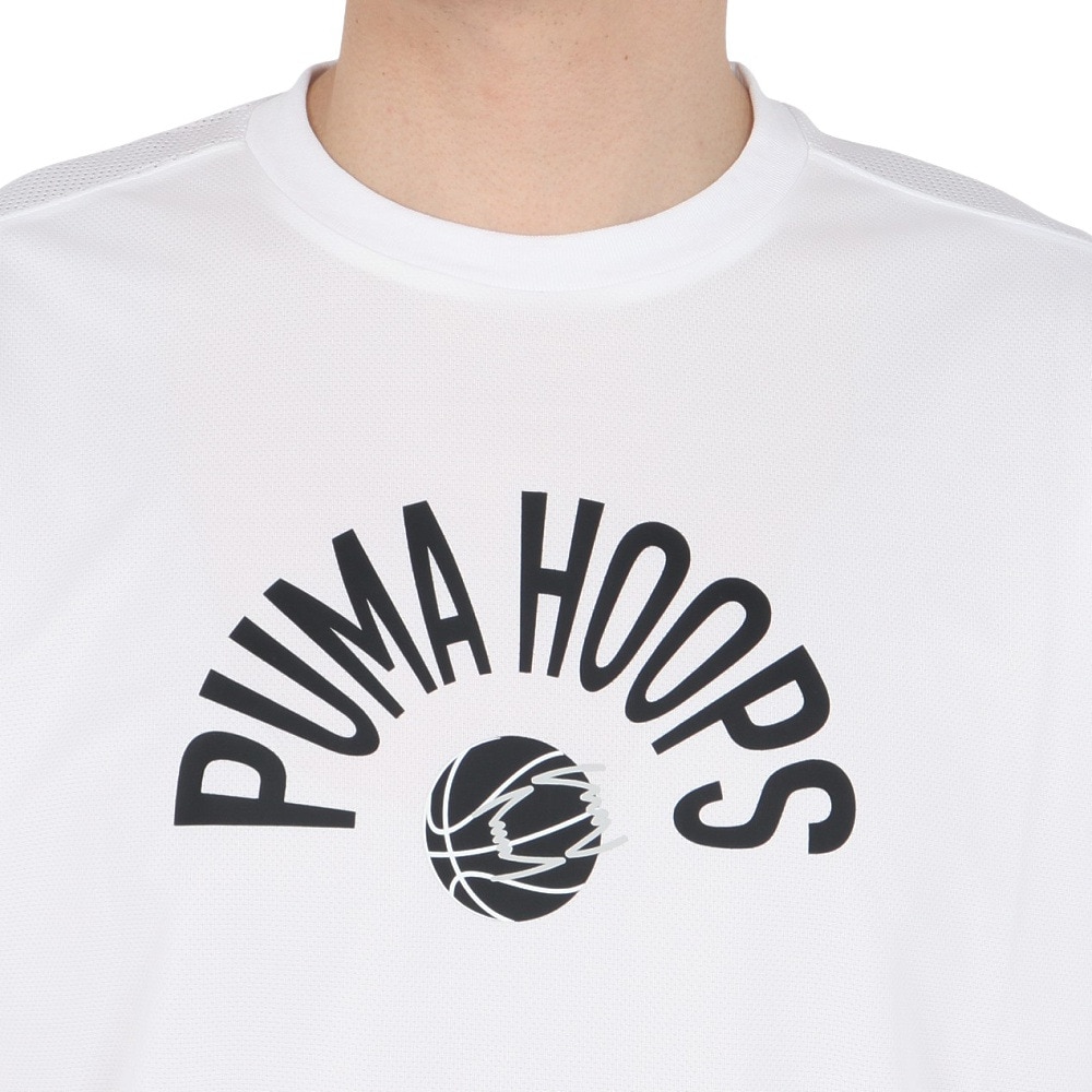 プーマ（PUMA）（メンズ、レディース）【新商品】 バスケットボールウェア グラフィック ボール 半袖Tシャツ 52776402