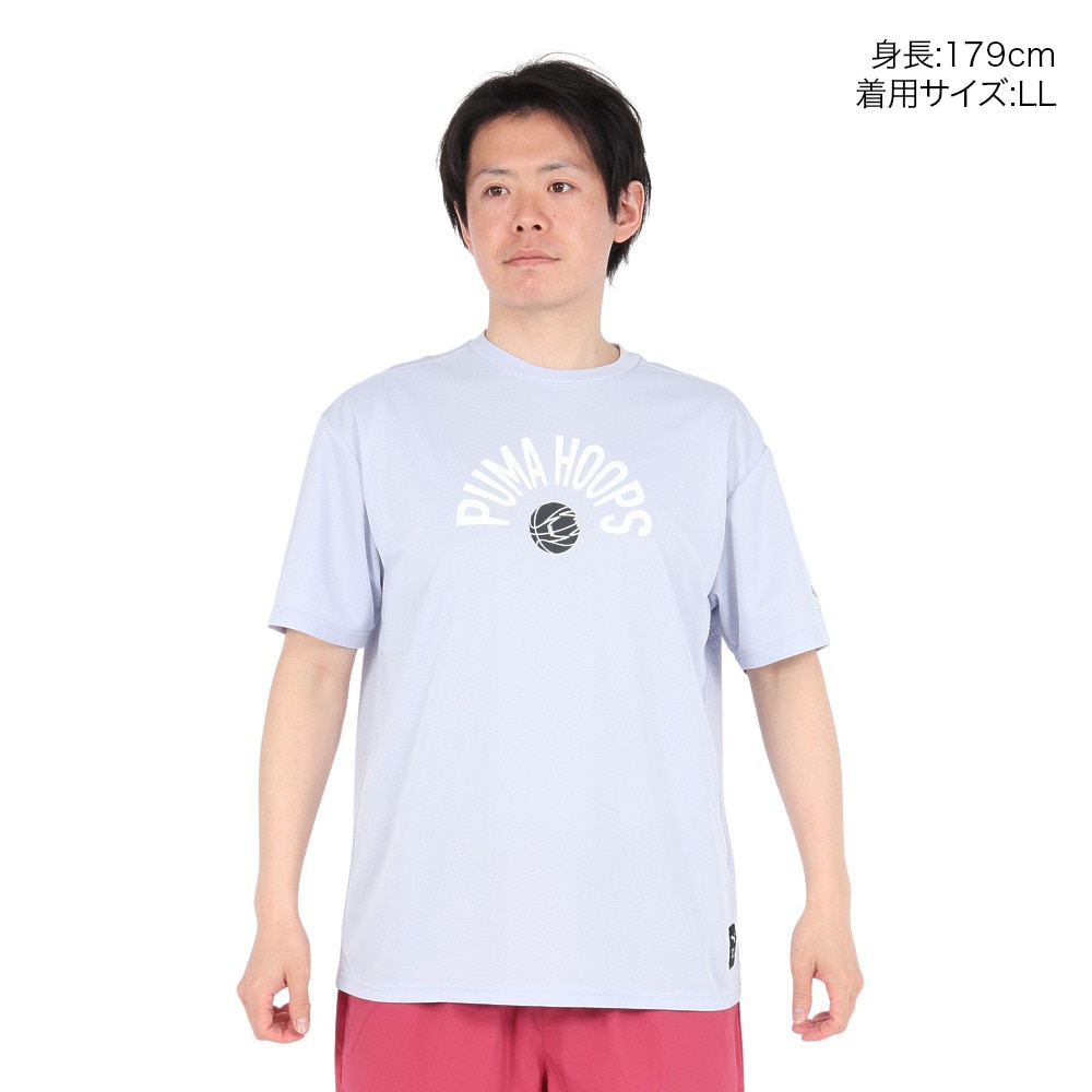 プーマ（PUMA）（メンズ、レディース）【新商品】 バスケットボールウェア グラフィック ボール 半袖Tシャツ 52776447