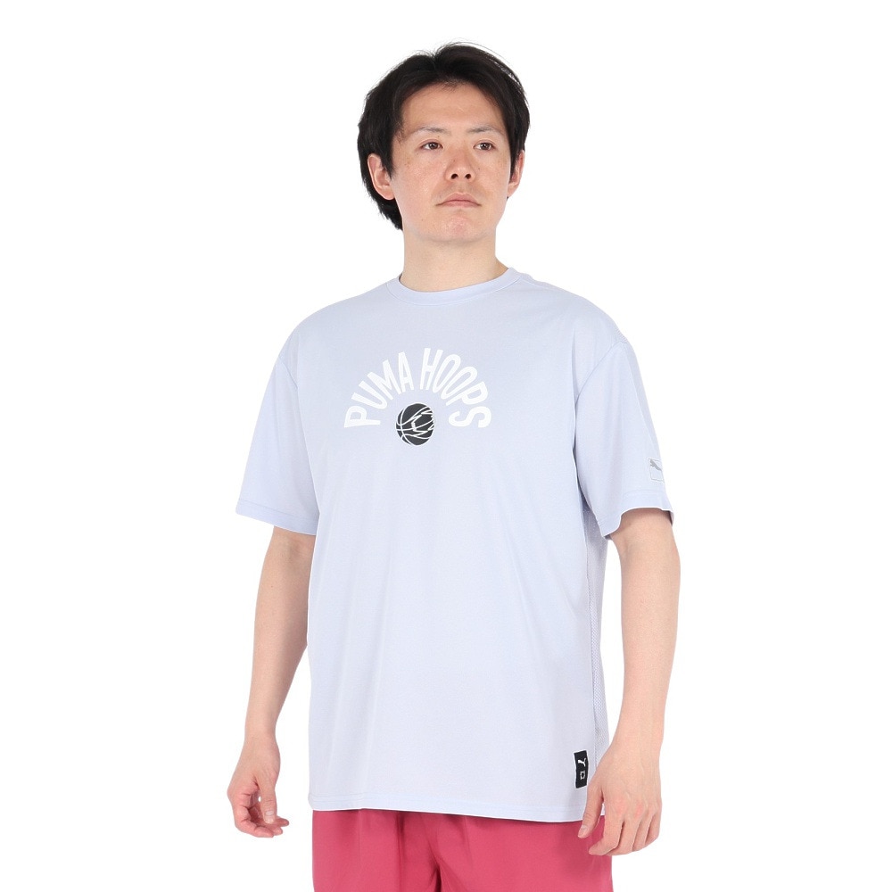 プーマ（PUMA）（メンズ、レディース）【新商品】 バスケットボールウェア グラフィック ボール 半袖Tシャツ 52776447