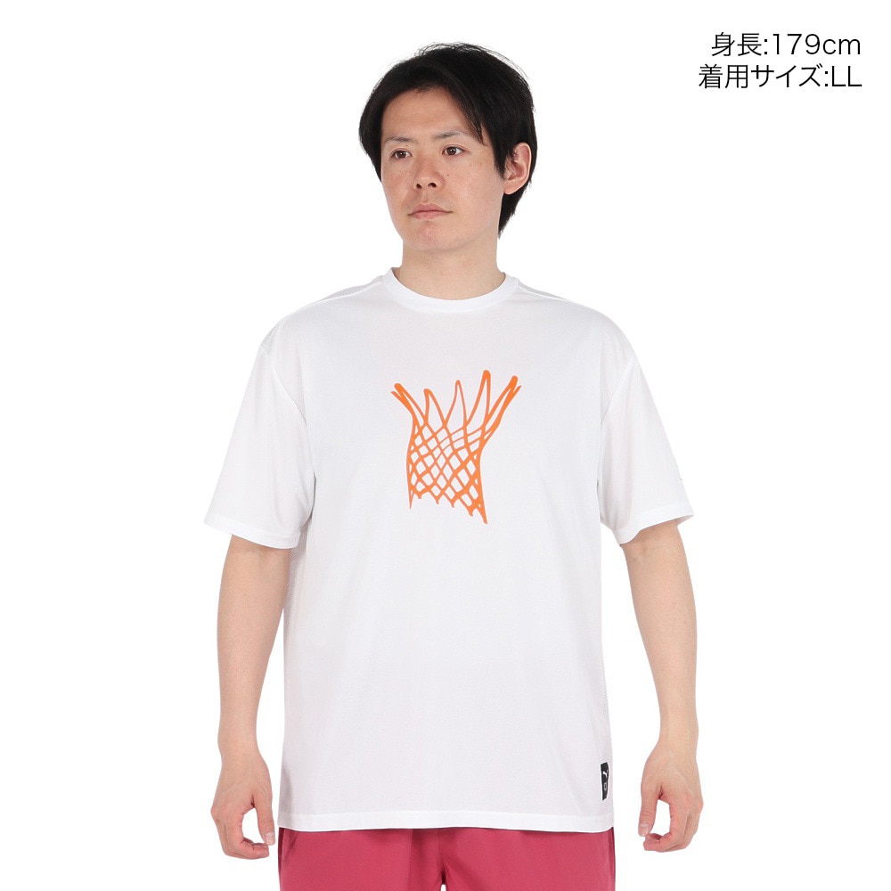 プーマ（PUMA）（メンズ、レディース）バスケットボールウェア グラフィック Tシャツ 52785502