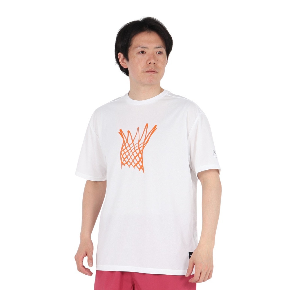 プーマ（PUMA）（メンズ、レディース）バスケットボールウェア グラフィック Tシャツ 52785502