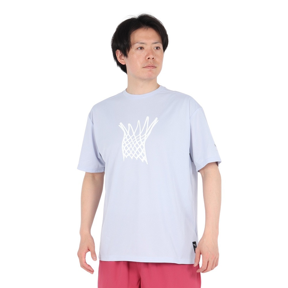 プーマ（PUMA）（メンズ、レディース）【新商品】 バスケットボールウェア グラフィック Tシャツ 52785547