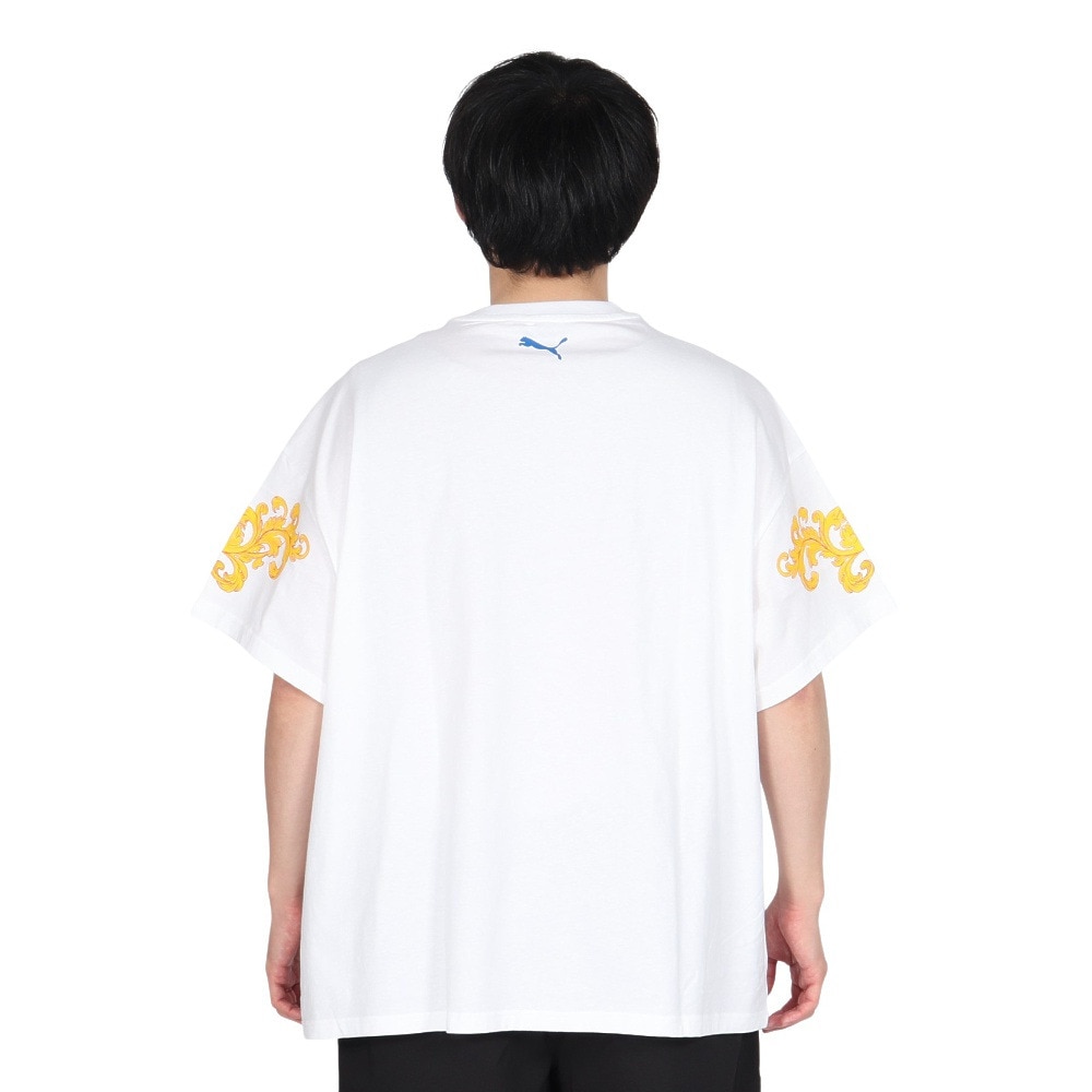 プーマ（PUMA）（メンズ）バスケットボールウェア MELO ゴールデン 半袖Tシャツ I 63068301