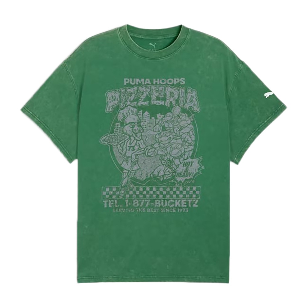 プーマ（PUMA）（メンズ）バスケットボールウェア HOOPS X TMNT 半袖Tシャツ I 63092802
