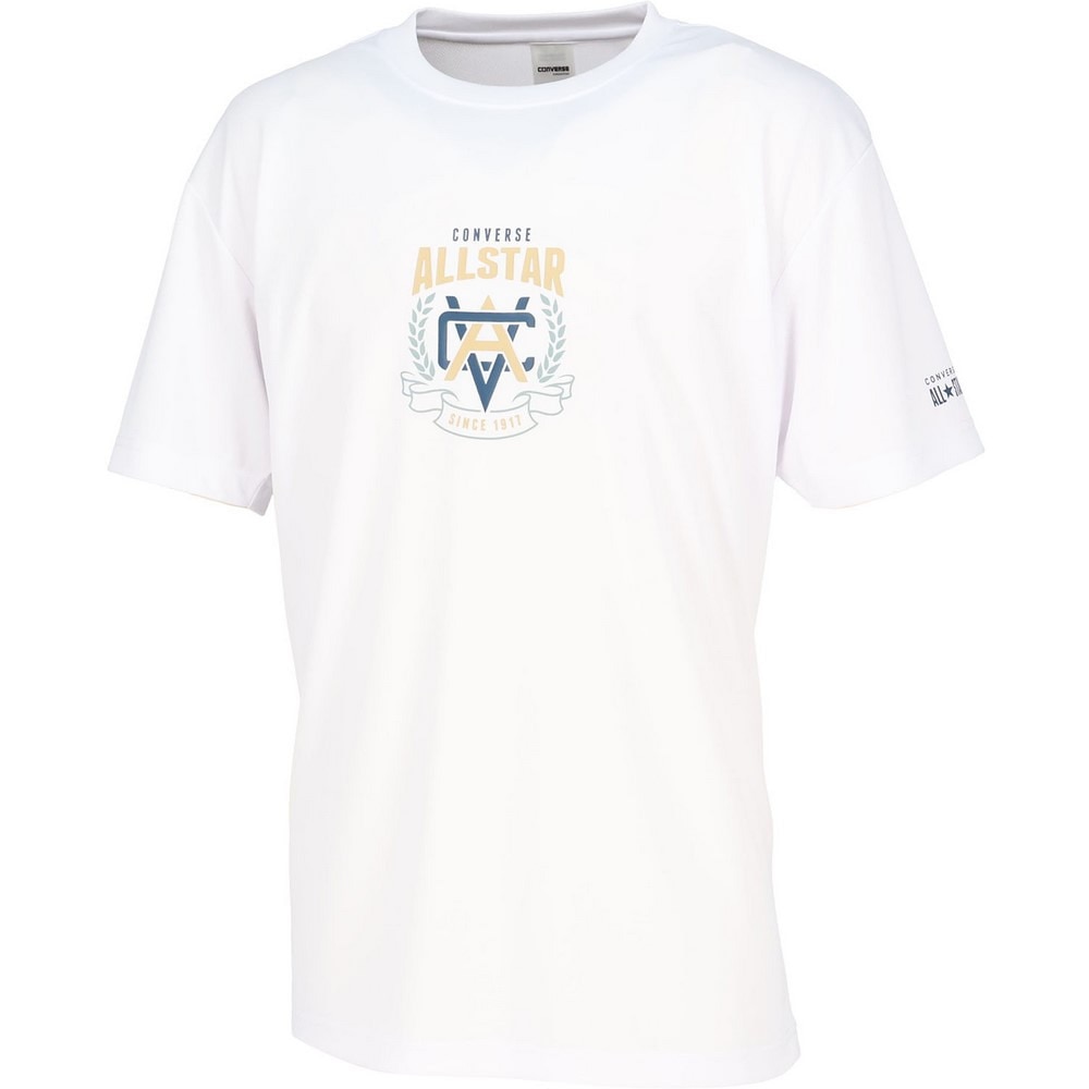 コンバース（CONVERSE）（メンズ、レディース）バスケットボールウェア プリントTシャツ CB251355-1100
