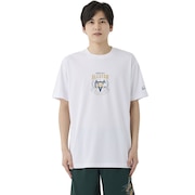 (メンズ、レディース)バスケットボールウェア プリントTシャツ CB251355-1100