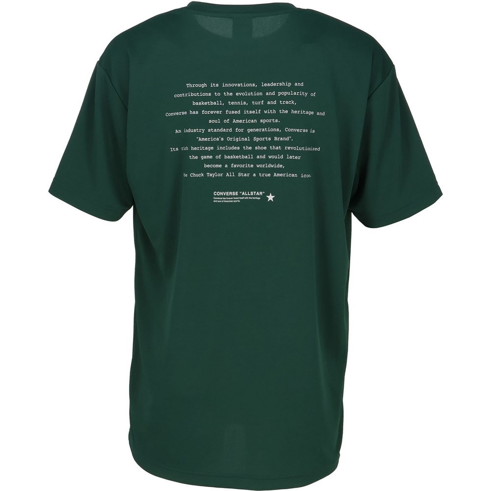 コンバース（CONVERSE）（メンズ、レディース）バスケットボールウェア プリントTシャツ CB251355-4700