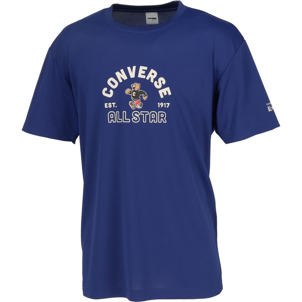 コンバース（CONVERSE）（メンズ、レディース）バスケットボールウェア プリントTシャツ CB251356-2800