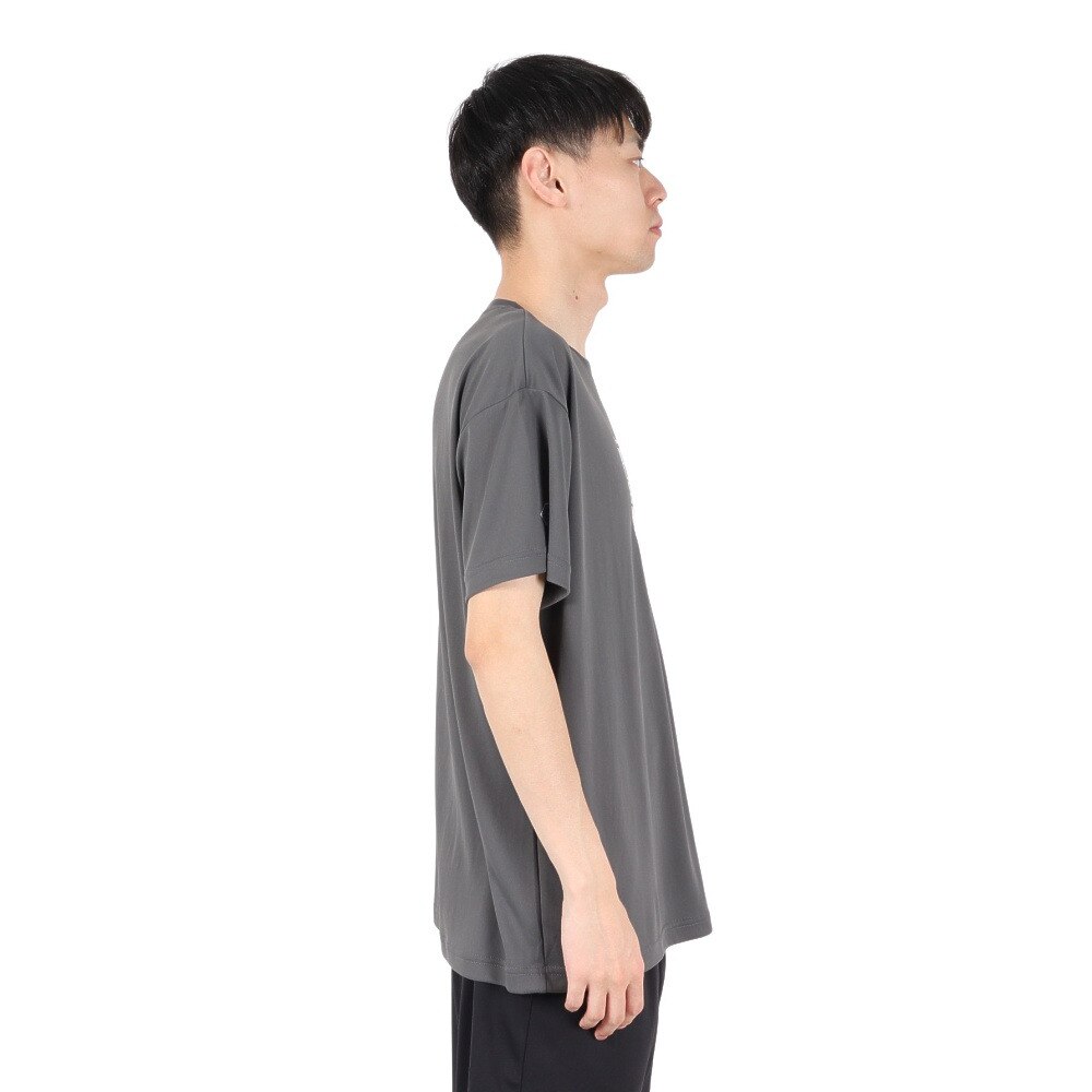 コンバース（CONVERSE）（メンズ、レディース）バスケットボールウェア ゴールドシリーズ プリントTシャツ CBG251351-1800