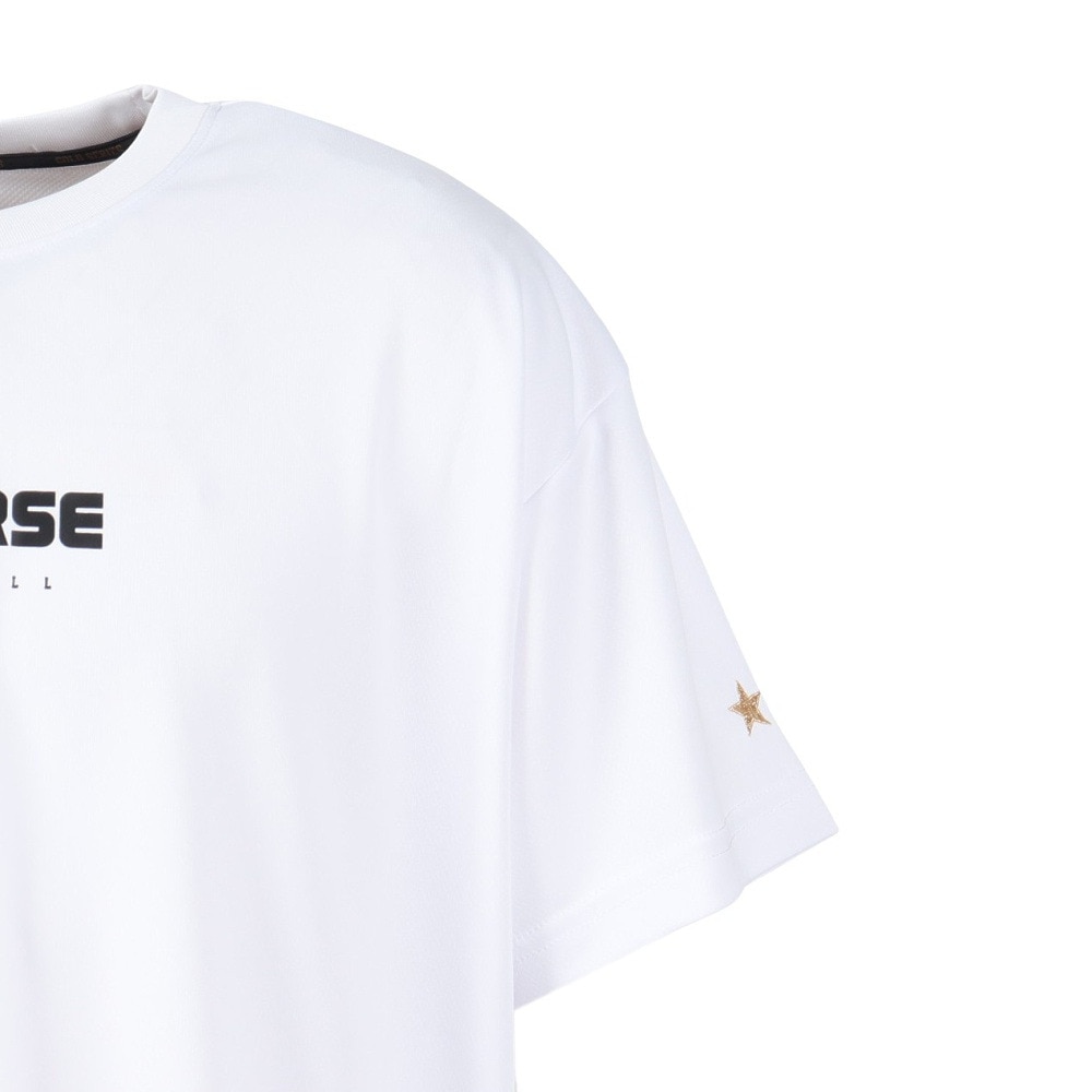コンバース（CONVERSE）（メンズ、レディース）バスケットボールウェア ゴールドシリーズ プリントTシャツ CBG251352-1100