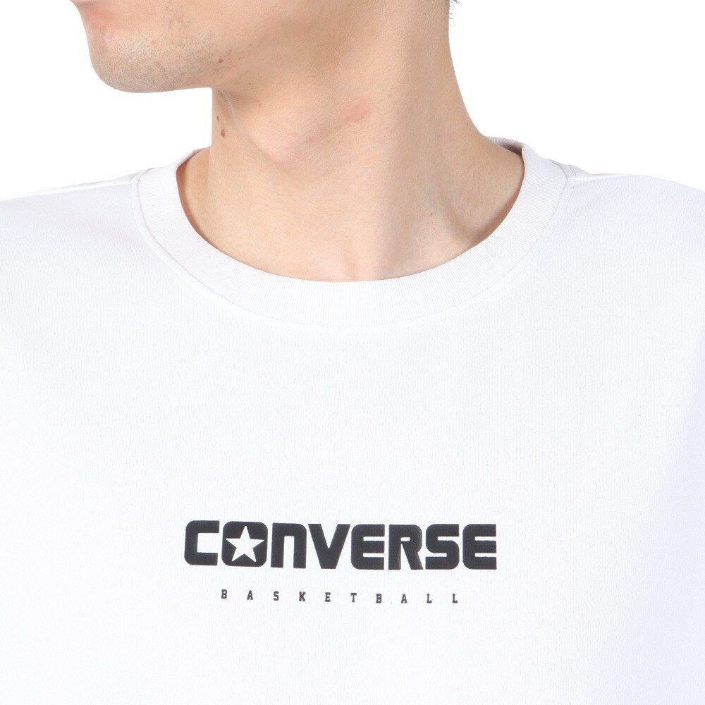 コンバース（CONVERSE）（メンズ、レディース）バスケットボールウェア ゴールドシリーズ プリントTシャツ CBG251352-1100