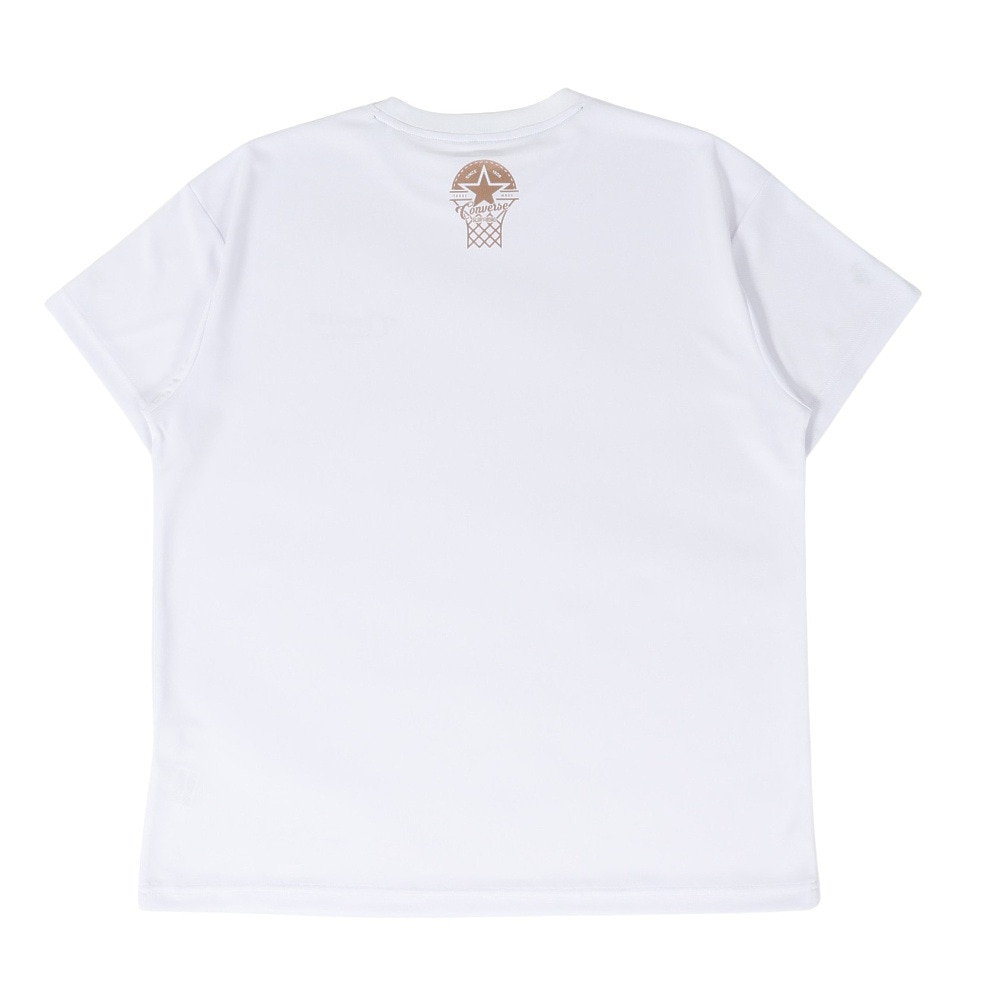 コンバース（CONVERSE）（メンズ、レディース）バスケットボールウェア ゴールドシリーズ プリントTシャツ CBG251353-1100