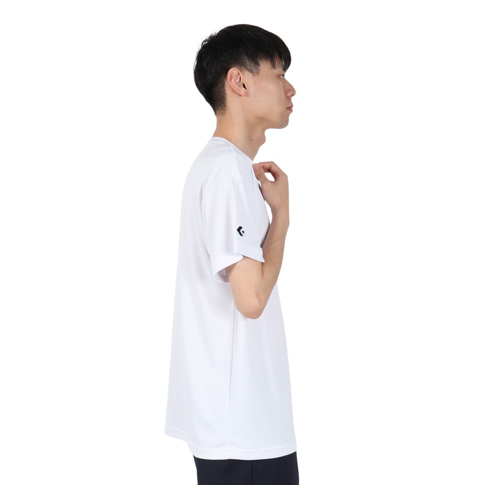 コンバース（CONVERSE）（メンズ、レディース）バスケットボールウェア ゴールドシリーズ プリントTシャツ CBG251353-1100