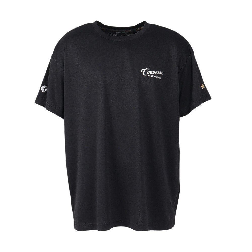 コンバース（CONVERSE）（メンズ、レディース）バスケットボールウェア ゴールドシリーズ プリントTシャツ CBG251353-1900