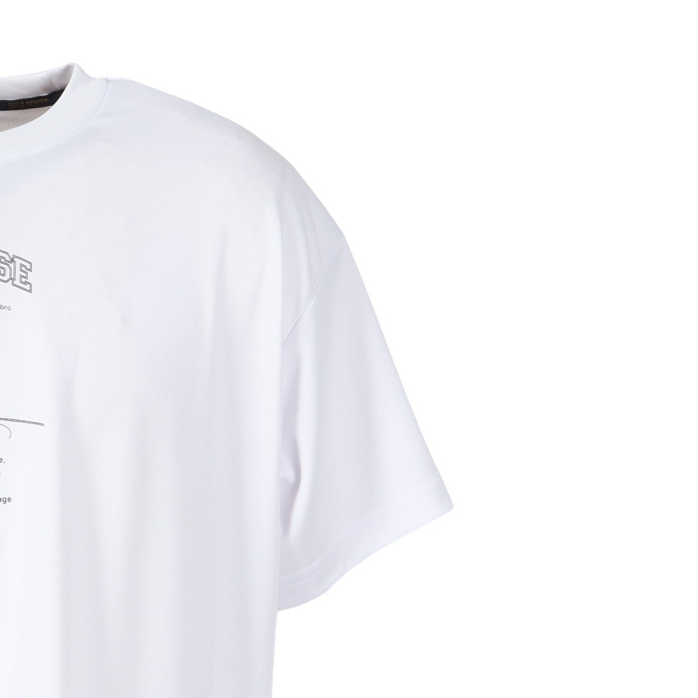 コンバース（CONVERSE）（メンズ、レディース）バスケットボールウェア ゴールドシリーズ プリントTシャツ CBG251354-1100