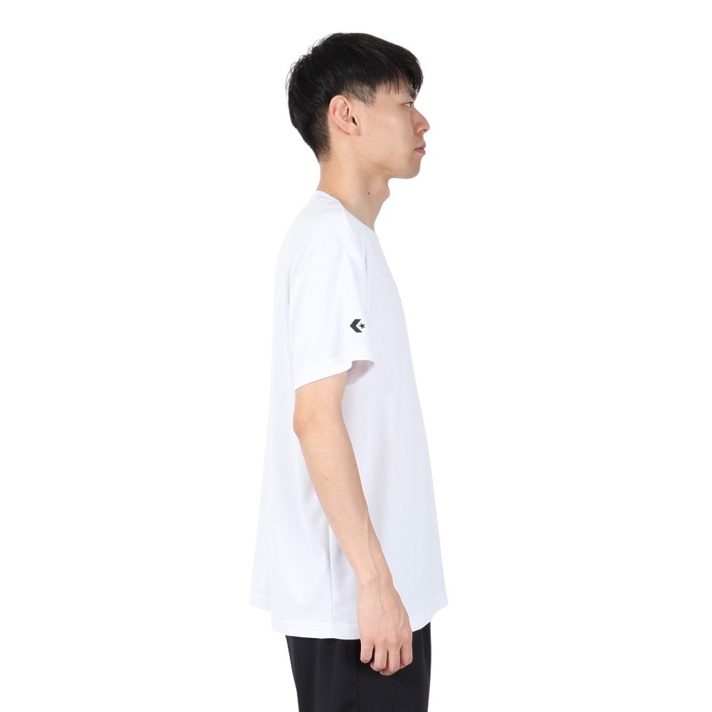 コンバース（CONVERSE）（メンズ、レディース）バスケットボールウェア ゴールドシリーズ プリントTシャツ CBG251354-1100