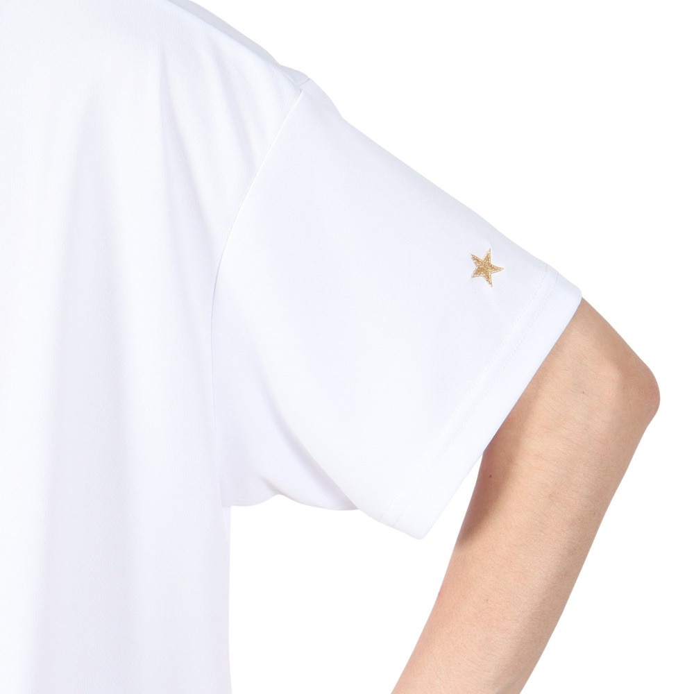 コンバース（CONVERSE）（メンズ、レディース）バスケットボールウェア ゴールドシリーズ プリントTシャツ CBG251354-1100